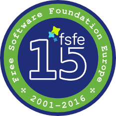 fsfe-15-badge